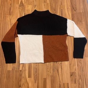 Abound Colorblock Sweater - M
